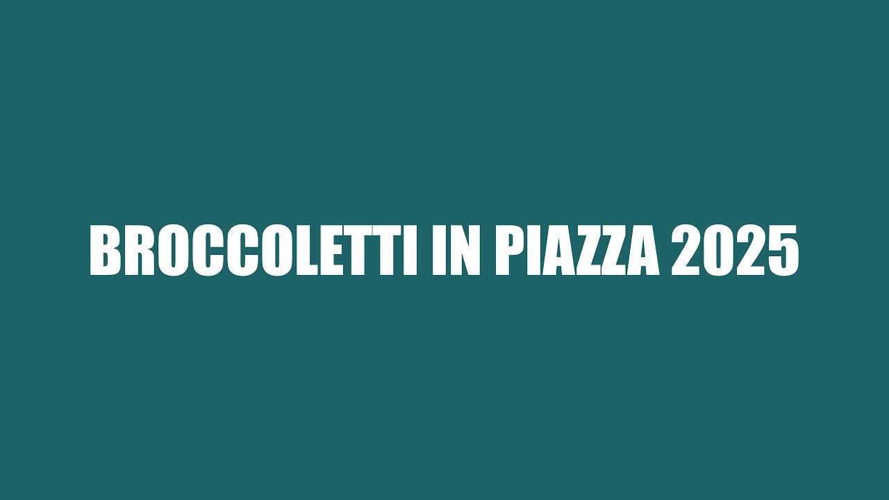 Broccoletti in piazza 2025 - reportage