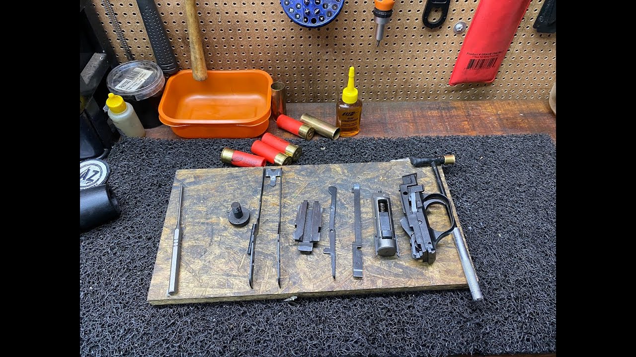 Desmontagem espingarda Boito 12 gauge.