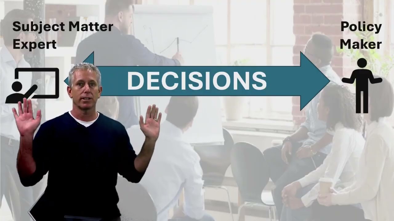 Subject Matter Expert vs  Policymaker