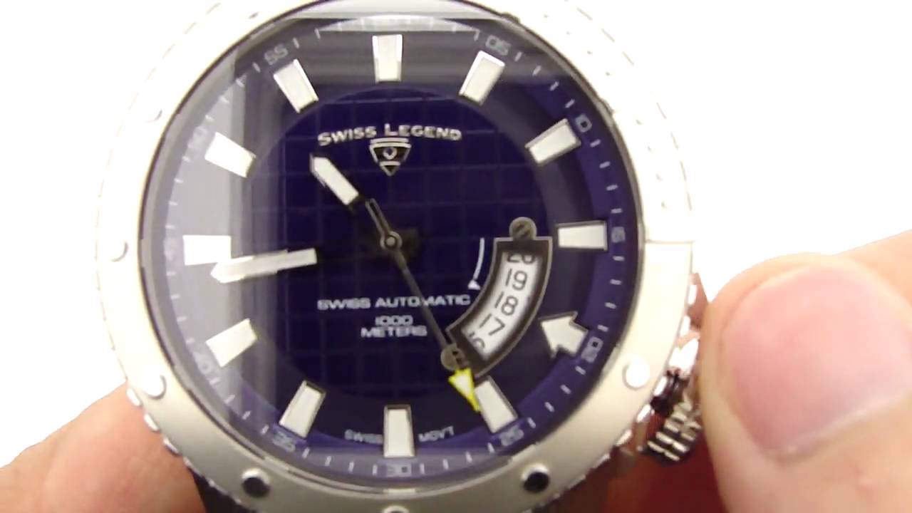 Swiss Legend Atlantis 1000m Automatic Watch