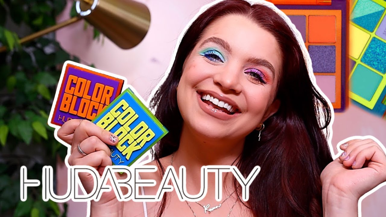 HUDA BEAUTY COLOR BLOCK OBSESSION PALETTE REVIEW + TUTORIAL
