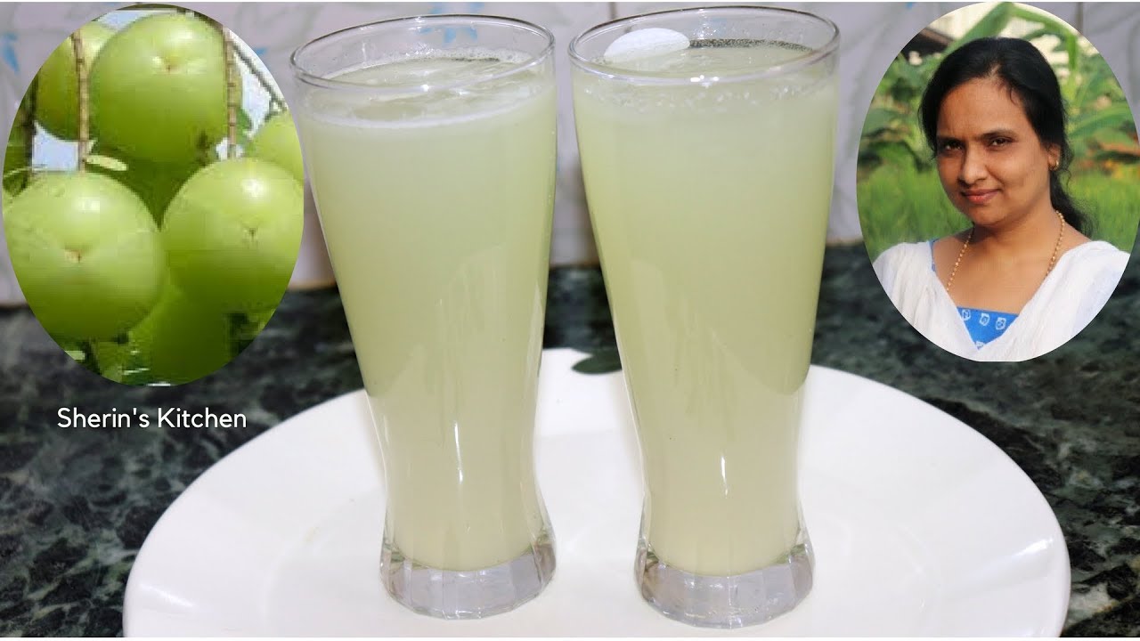நெல்லிக்காய் ஜூஸ் செய்வது எப்படி |  How to Make Amla Juice | Gooseberry Juice | Summer Recipes