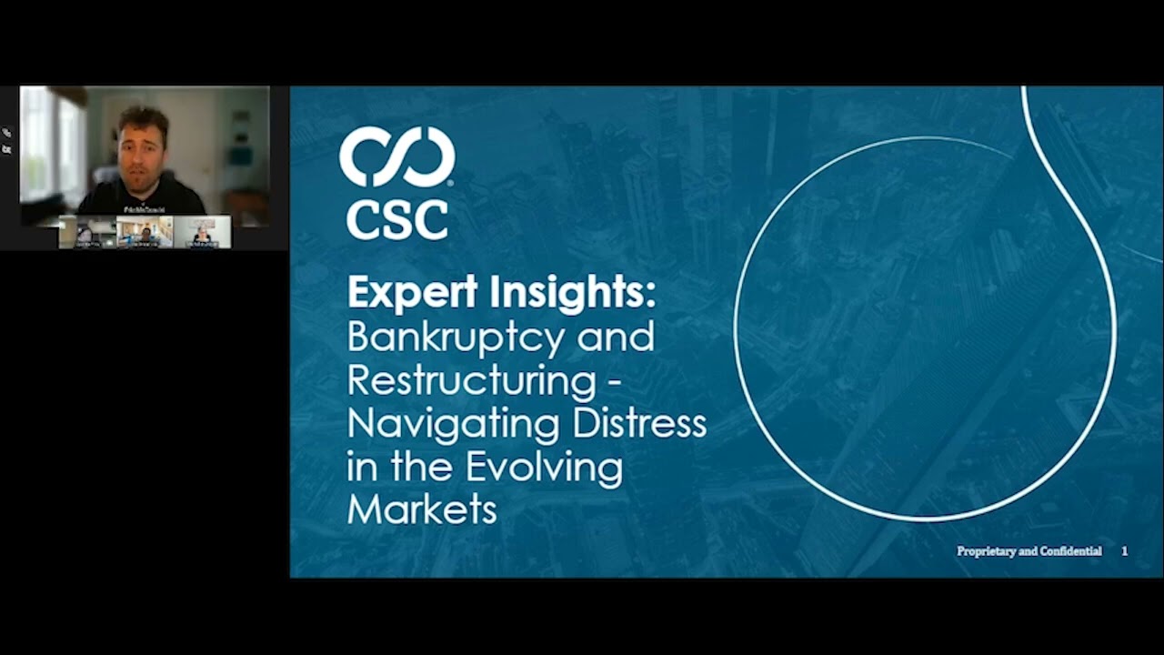 Bankruptcy and Restructuring: Navigating Distress in the Evolving Markets