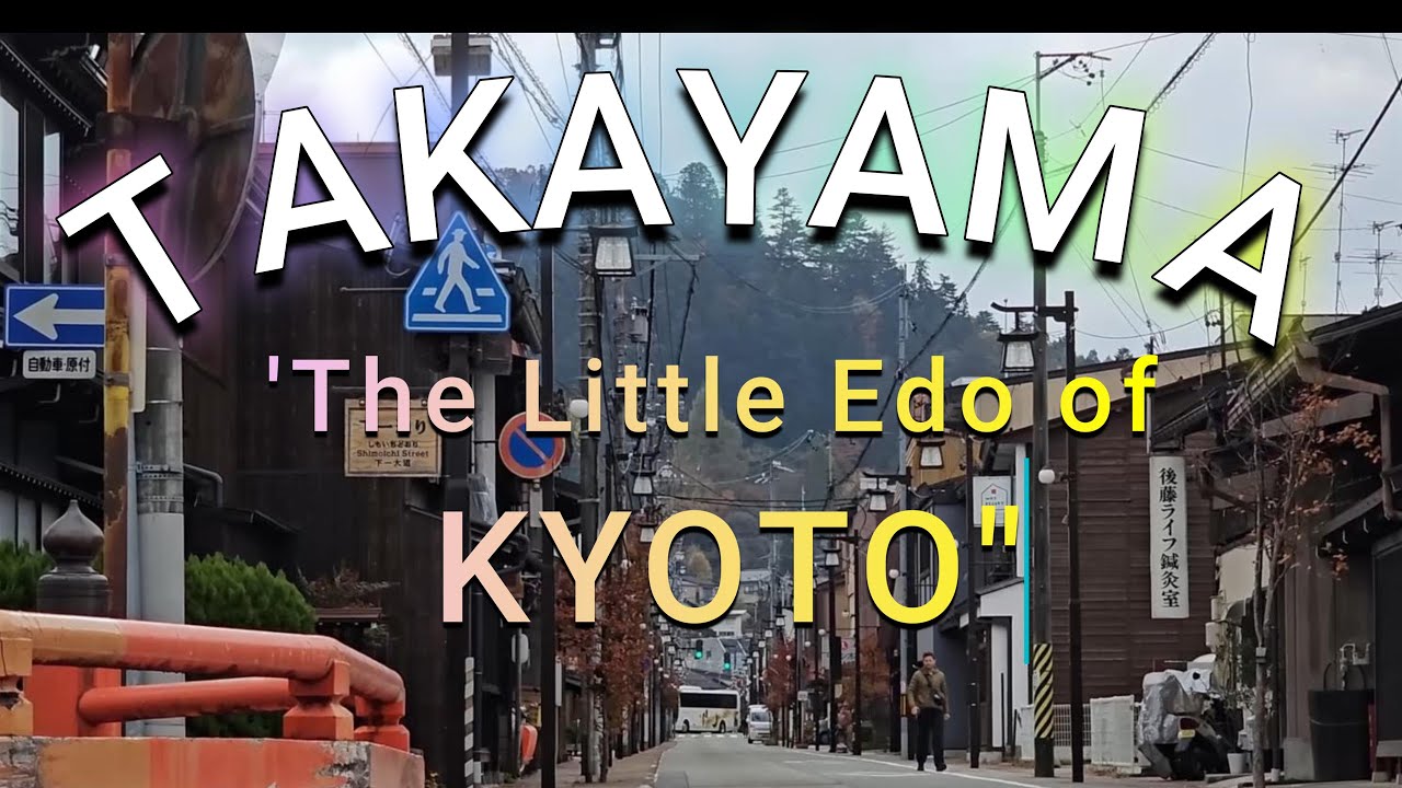 TAKAYAMA Japan in Autumn 🍁 | The Little Kyoto of Japan! 🇯🇵