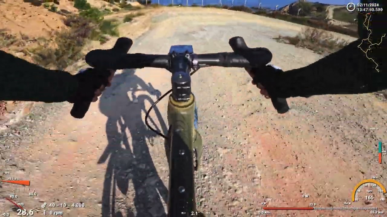 Yet another cycling workout video.