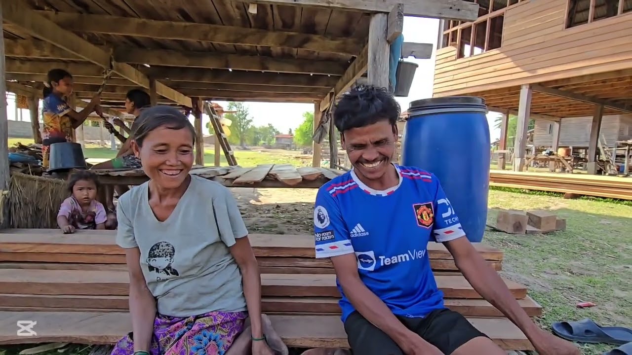 วันนี้มอบเงินสมทบ สร้างบ้านช่วยเหลือครอบครัวอ้ายตูน ขอบคุณแม่ท่อนแก้ว USA