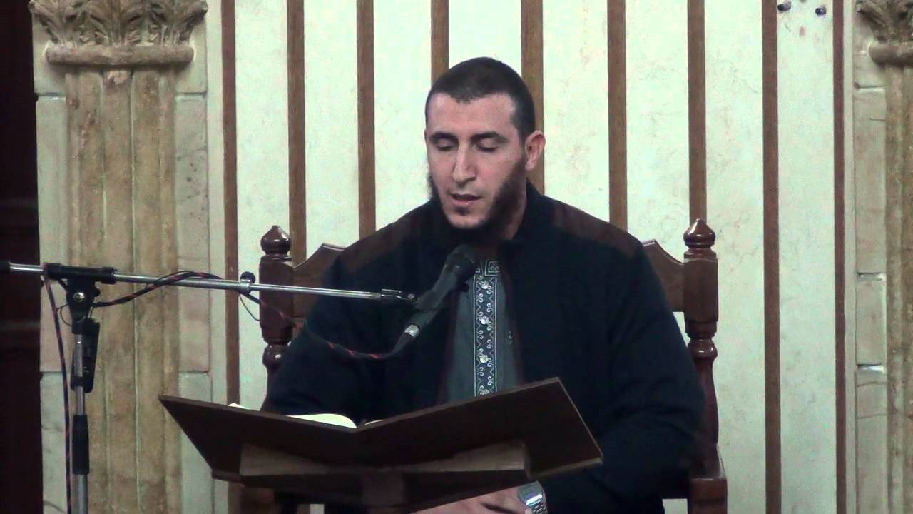 تلاوة القارئ ياسين الجزائري بأمسية بوفاريك 31/10/2014