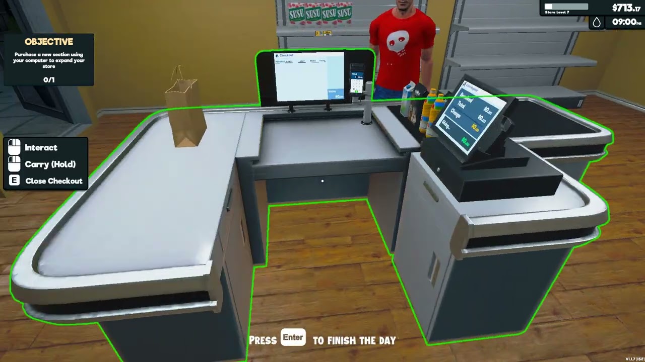 Supermarket Simulator -part 2- The Place