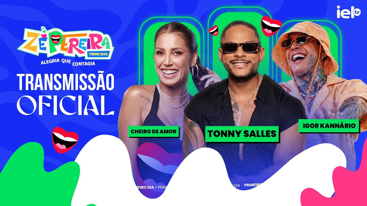 ZÉ PEREIRA 2026 - PRIMEIRO DIA - IGOR KANNÁRIO • TONY SALLES • CHEIRO DE AMOR (AO VIVO EM TIMON)!