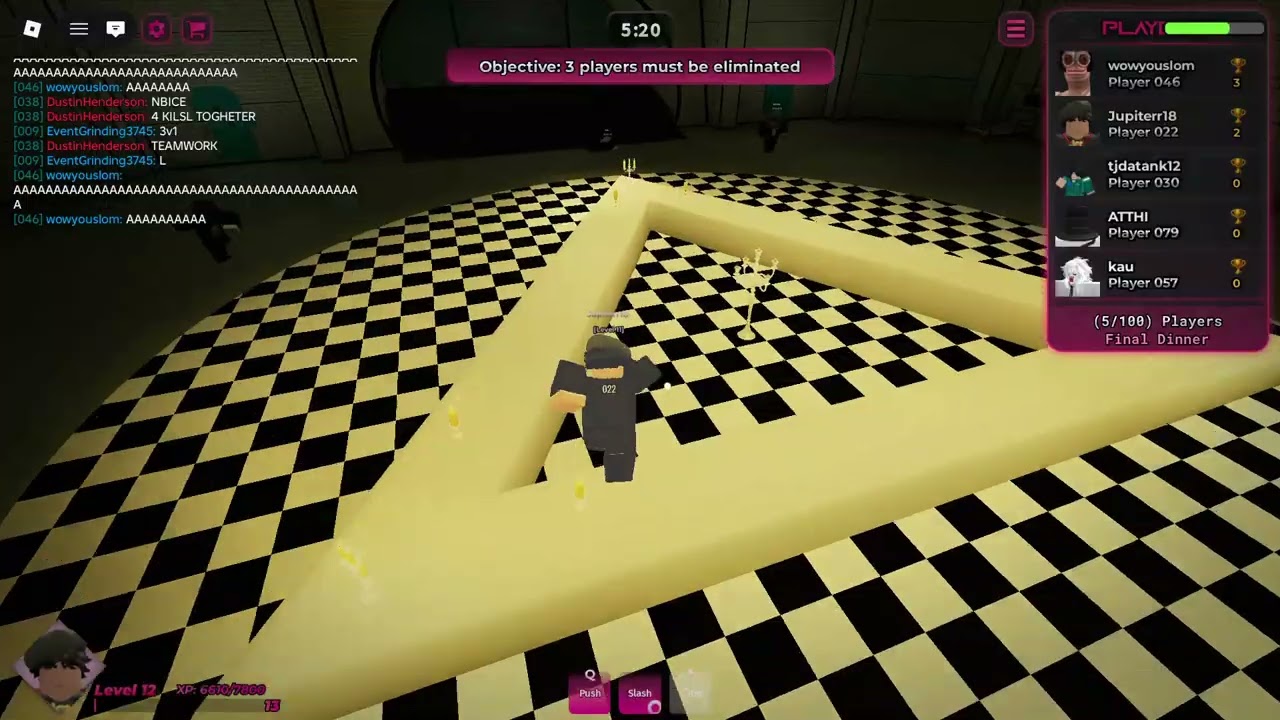 SquidBlox Final Dinner