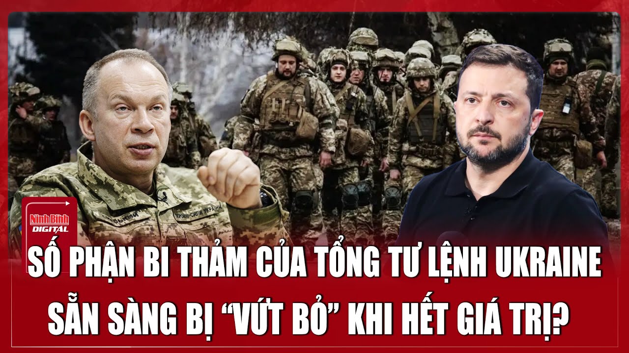 Thời sự quốc tế sáng 4/2: Rộ tin Kiev thẳng tay “thanh trừng” Tổng tư lệnh Ukraine khi hết giá trị?