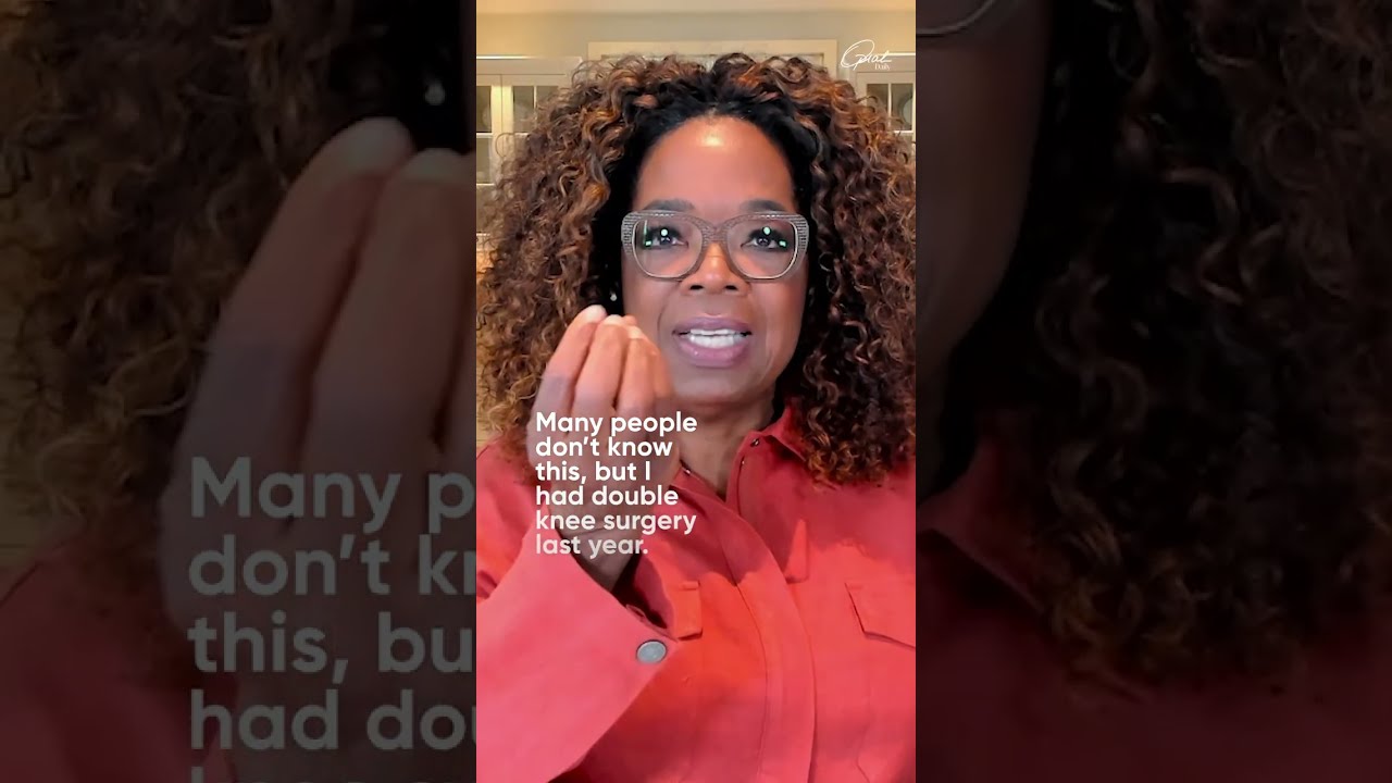 Oprah Shares Her Experience Practicing Gratitude After Undergoing Double Knee Surgery #oprah