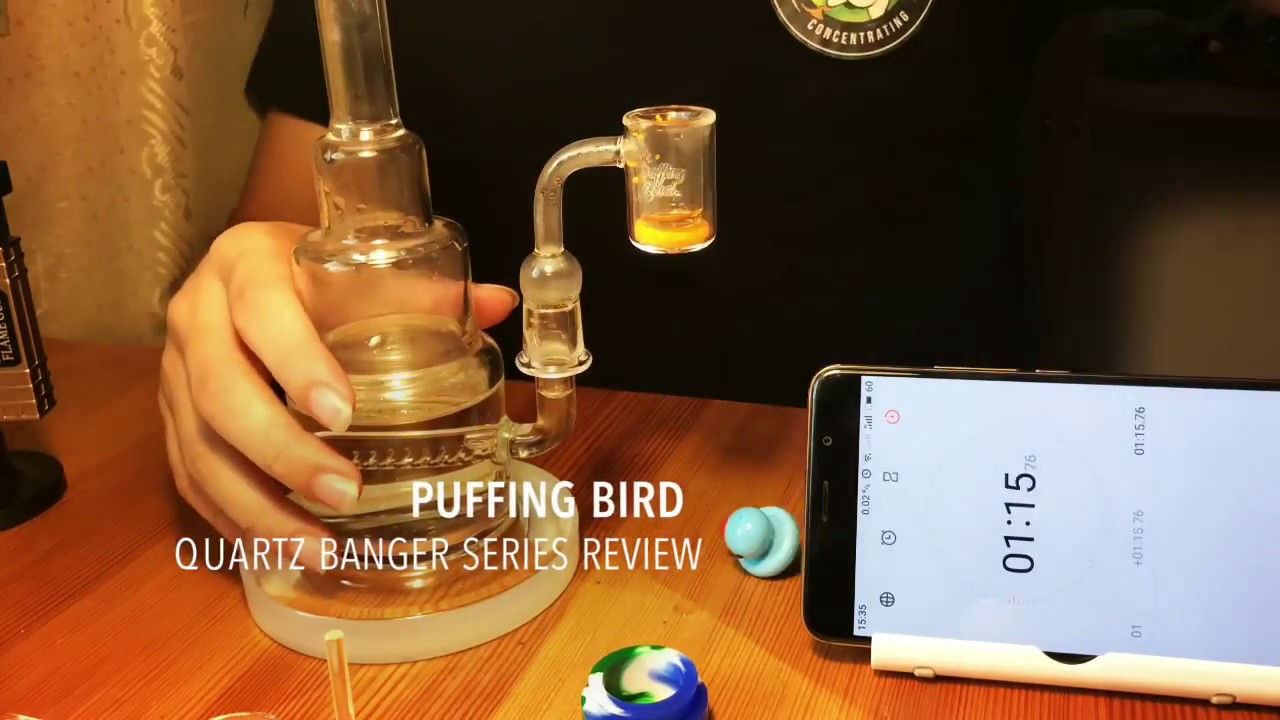 Thermochromic Bucket/Banger/Nail - By Puffing Bird&trade;- Intro/Review