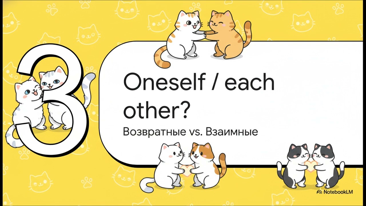 Все английские местоимения. 