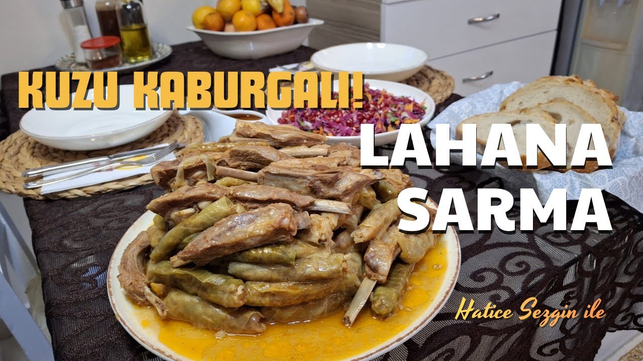 AŞIRI LEZZET UYARISI! 🔥 Kuzu Kaburgalı Ekşili Lahana Sarma