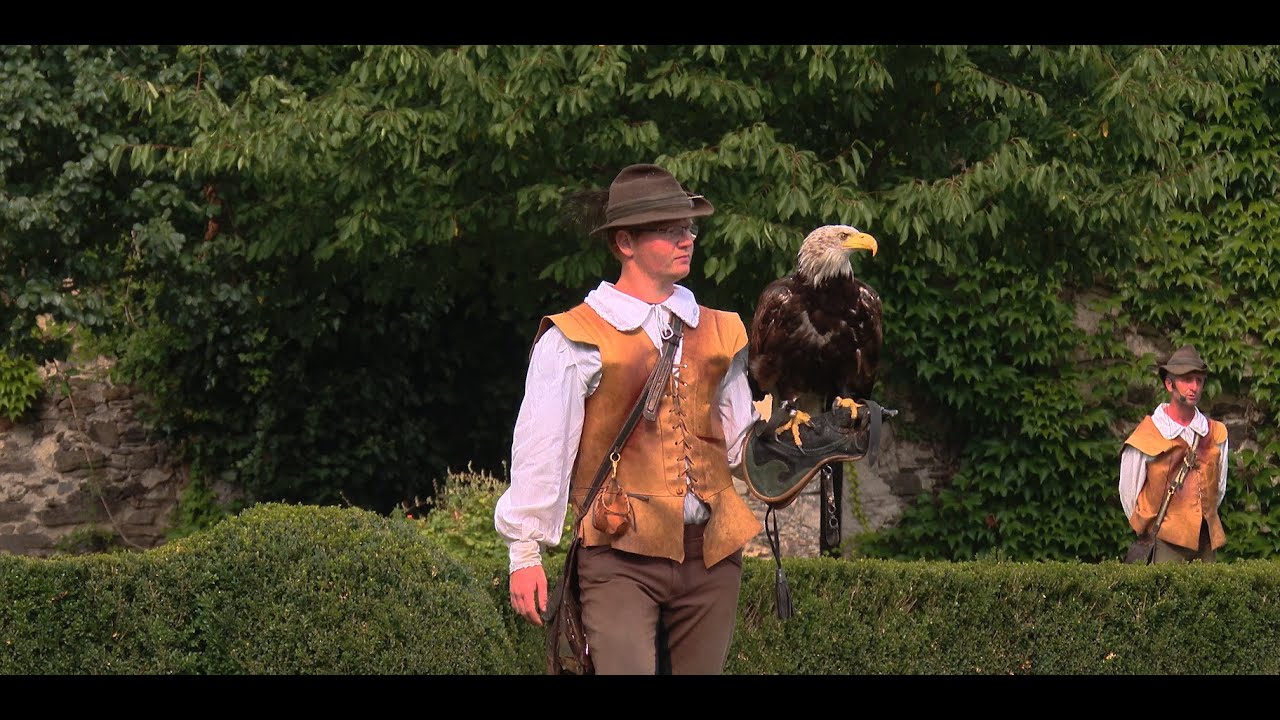 Falkenschau auf der Rosenburg m  Hedy & Martin 2.9.2023 2160p UHD