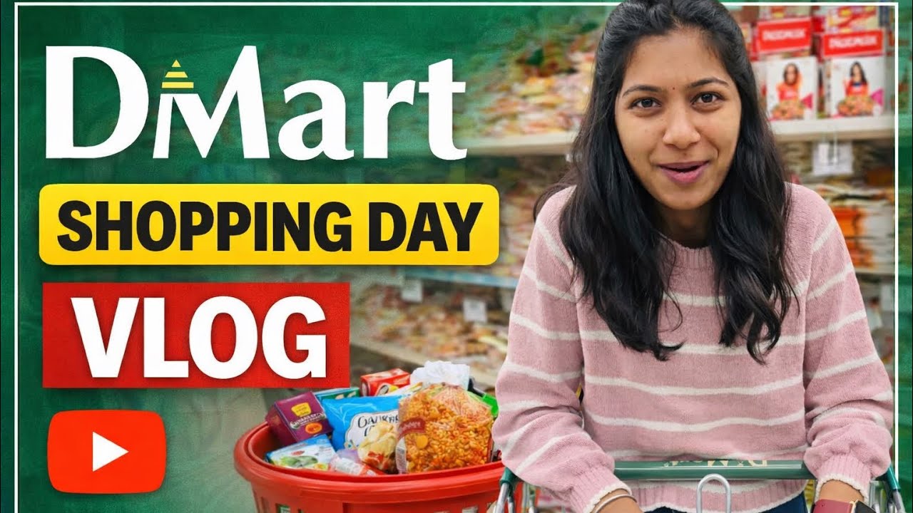 DMart Shopping Day Vlog 🛒 | Vlog 4 |