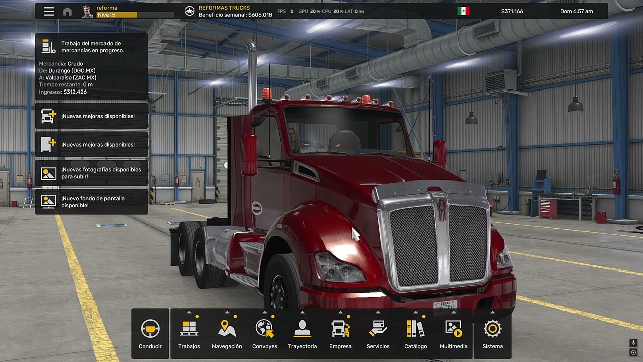 configuraci&oacute;n sensor movimiento de cabeza con celular para ATS & ETS2