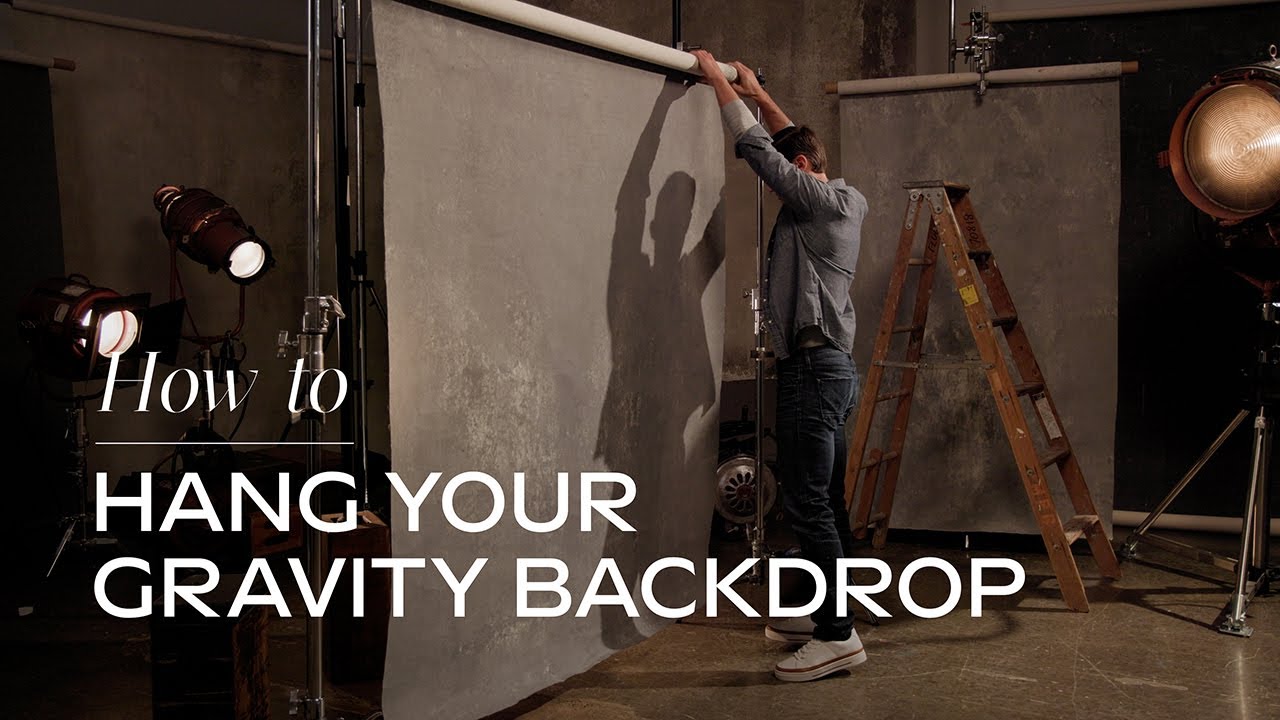 6 Ways to Hang Your Hand Painted Backdrops | Gravity Backdrops Tutorial