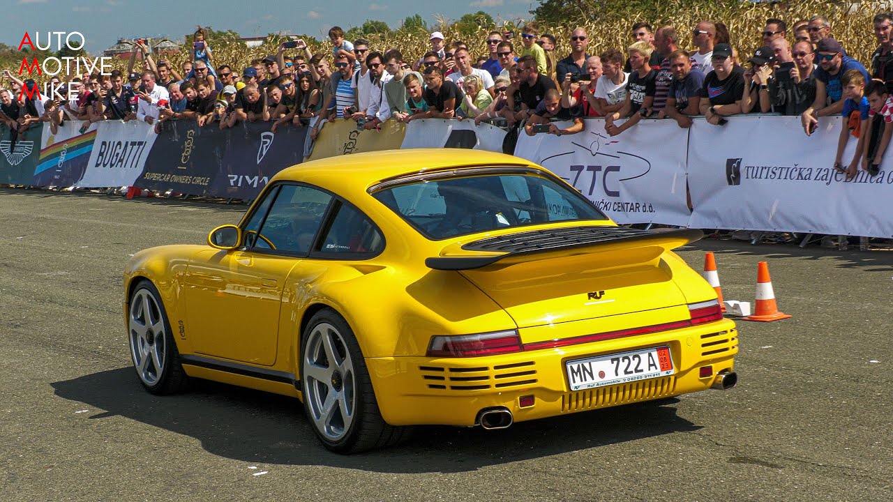 €850.000 RUF CTR ‘Yellowbird’ driving on the Croatian Roads!