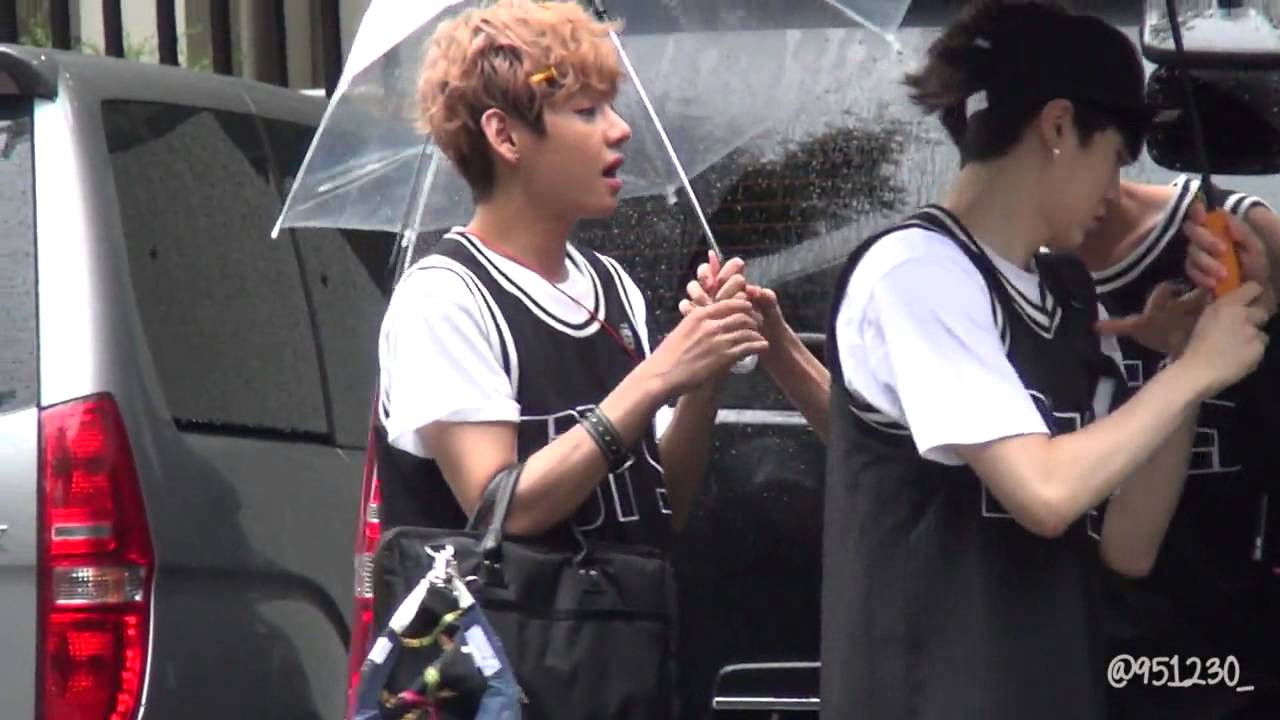 130712 방탄소년단 BTS 뷔 태형 뮤뱅 출근길