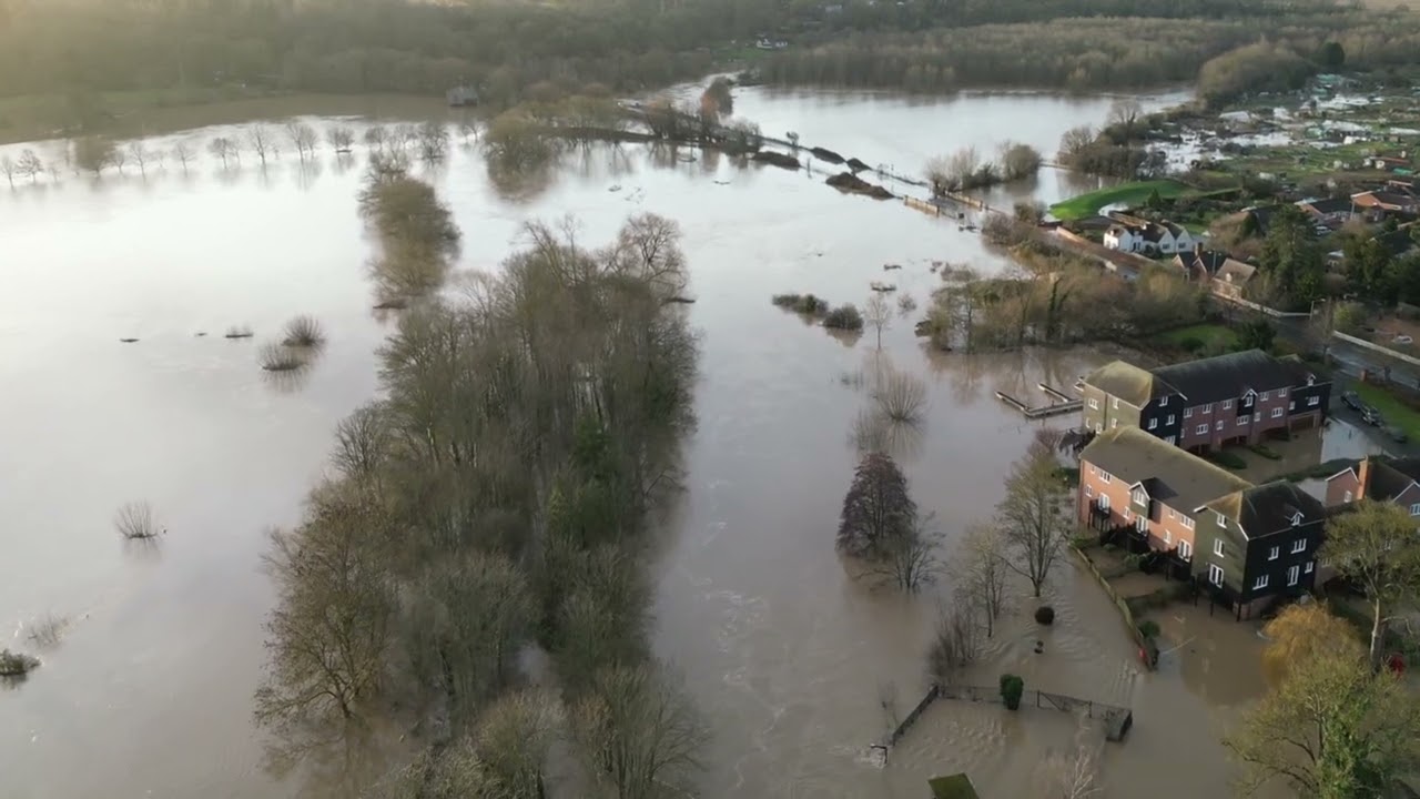 Pershore Floods January 2024