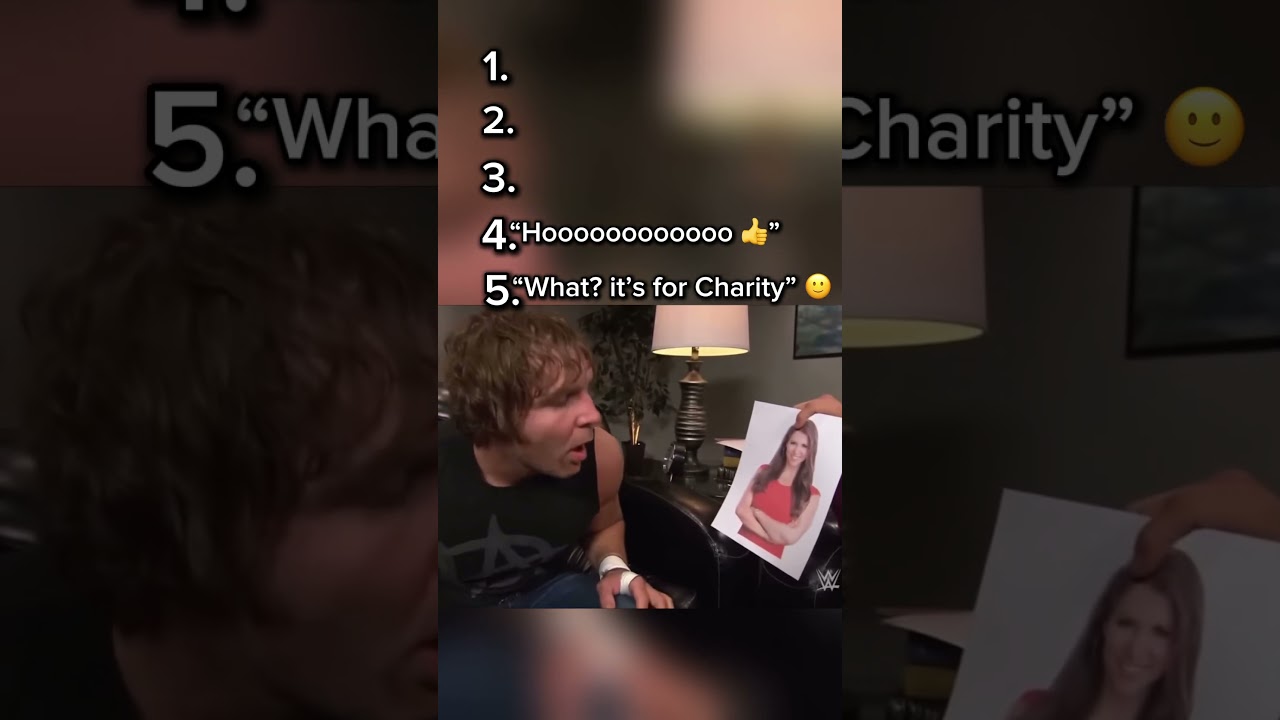 Ranking Dean Ambrose Funny WWE Moments!