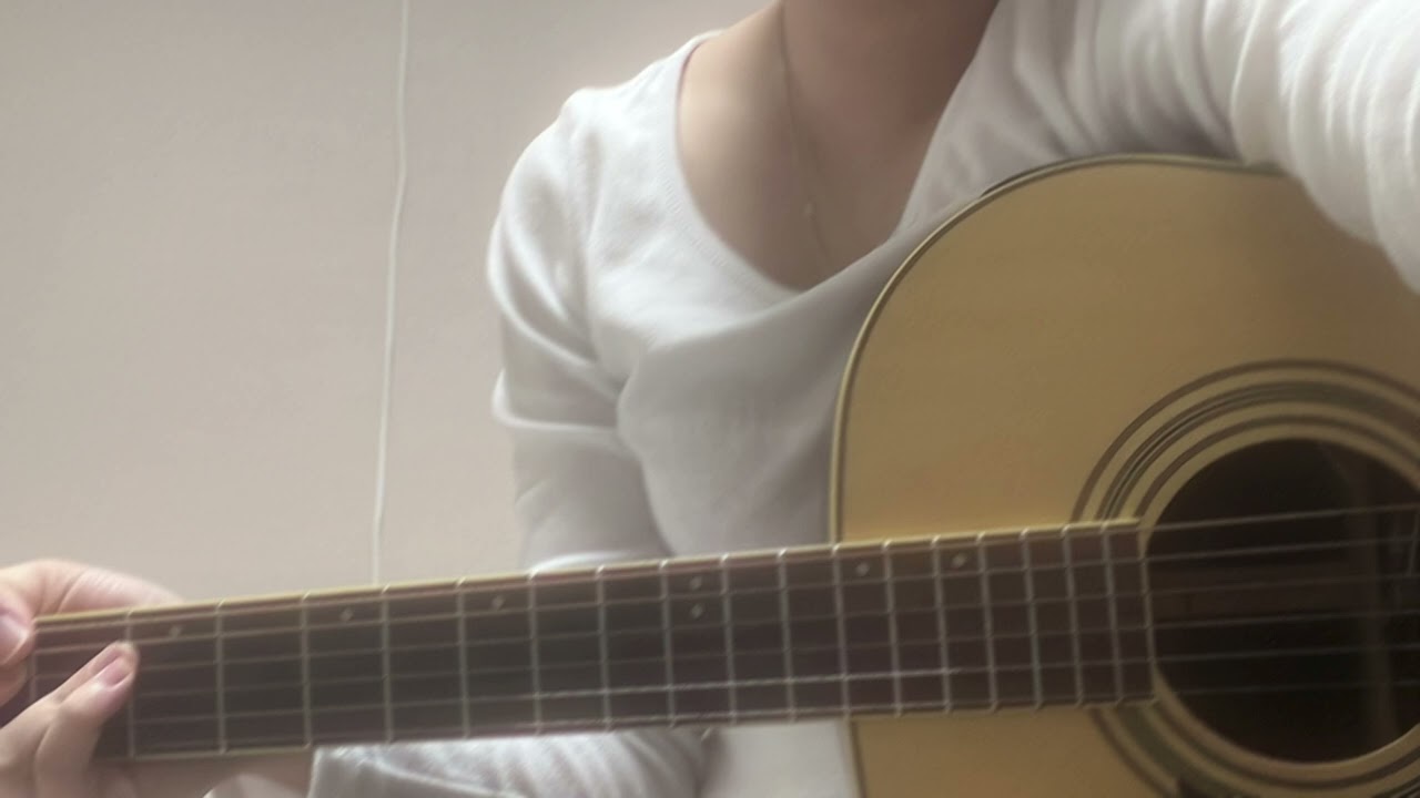 겨울잠 acoustic guitar cover