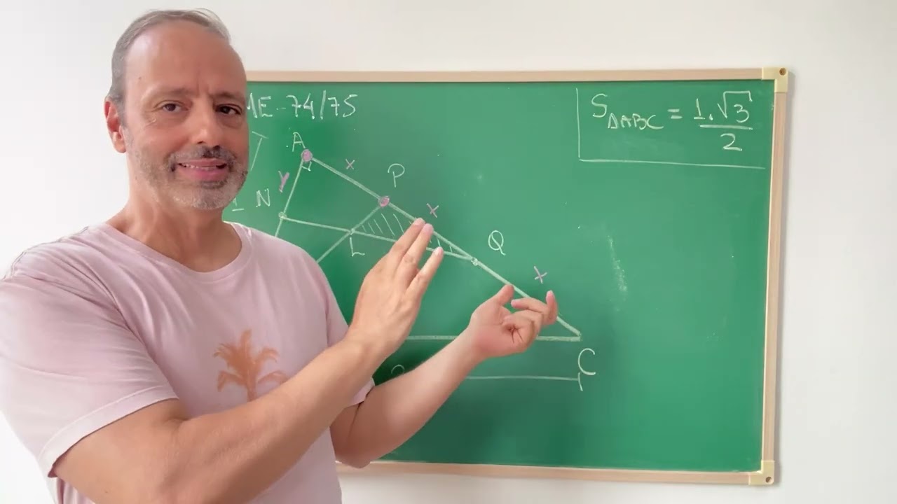 📐 IME Antigo (1974/75) | Uma Joia das Questões de Áreas