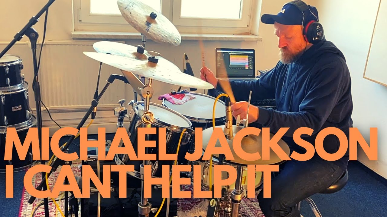 MICHAEL JACKSON - I CANT HELP IT - DRUMCOVER