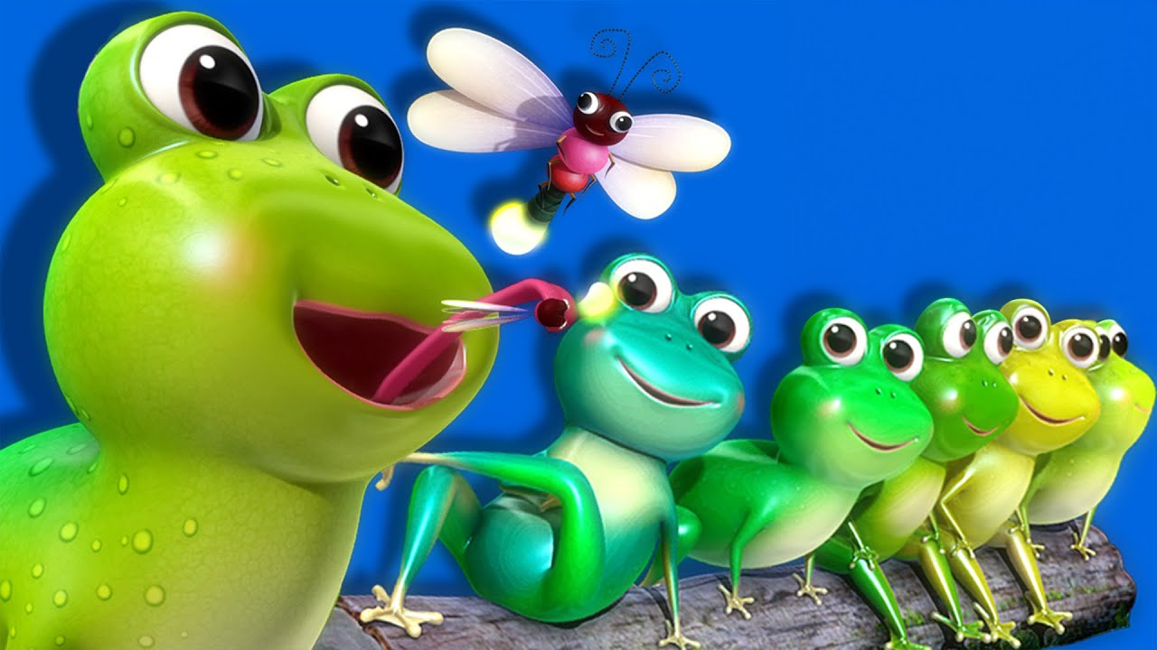 5 Little Speckled Frogs🐸 + More Nursery Rhymes & Kids Songs - ABCs and 123s