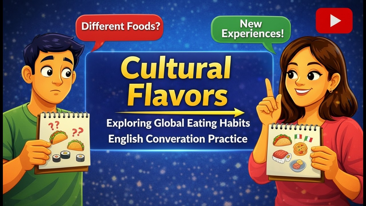 Cultural Flavors: Exploring Global Eating Habits | English Conversation Practice