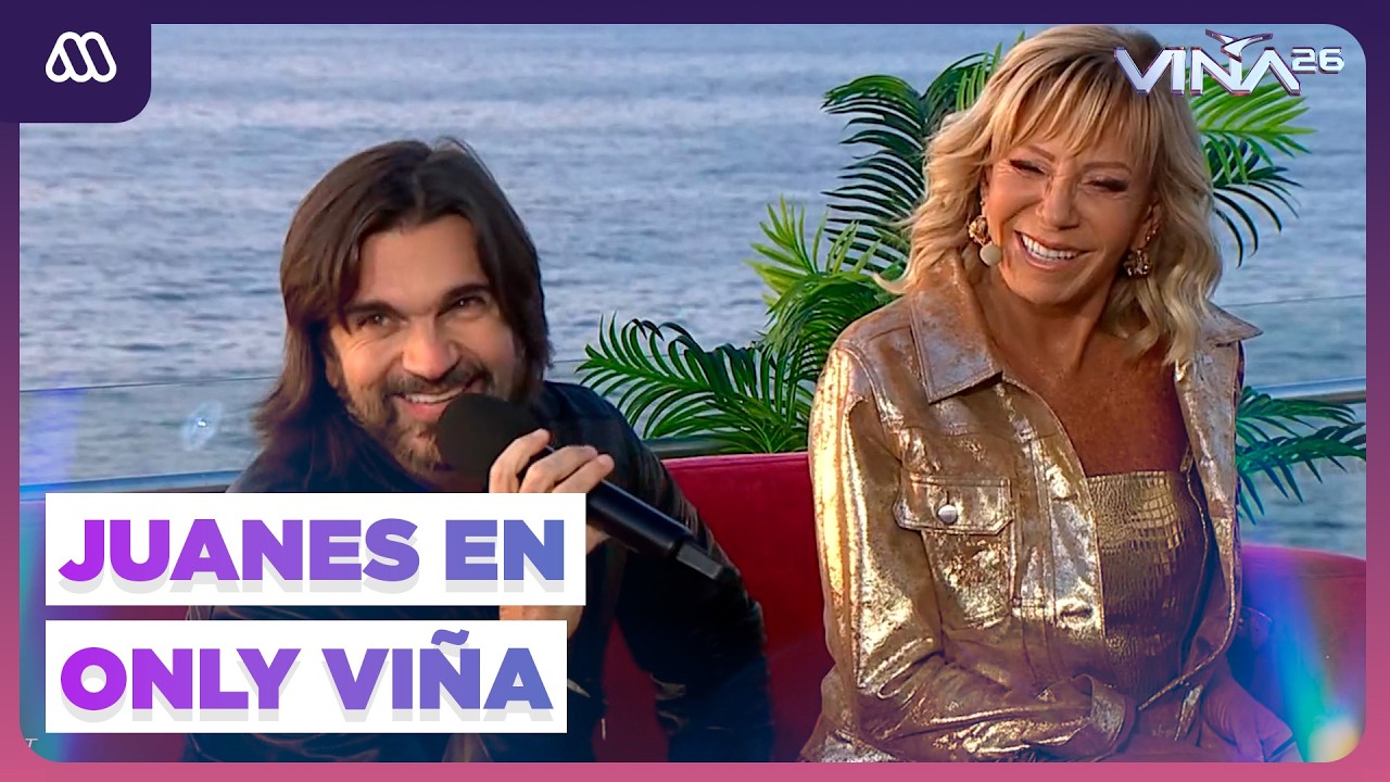 ¡Muriéndonos de amor! Juanes adelantó cómo será su show en el Festival en Only Viña