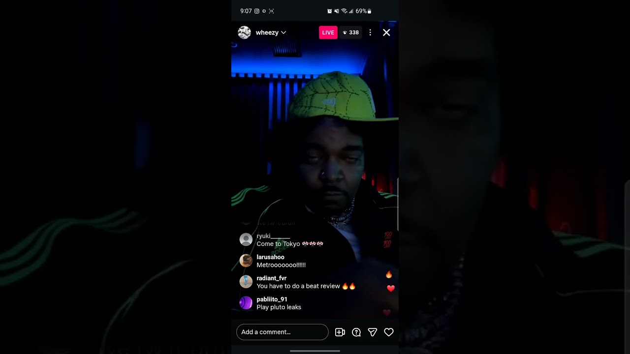 Wheezy playing HARD beats on Instagram live 2026 | #WheezyOuttaHere 