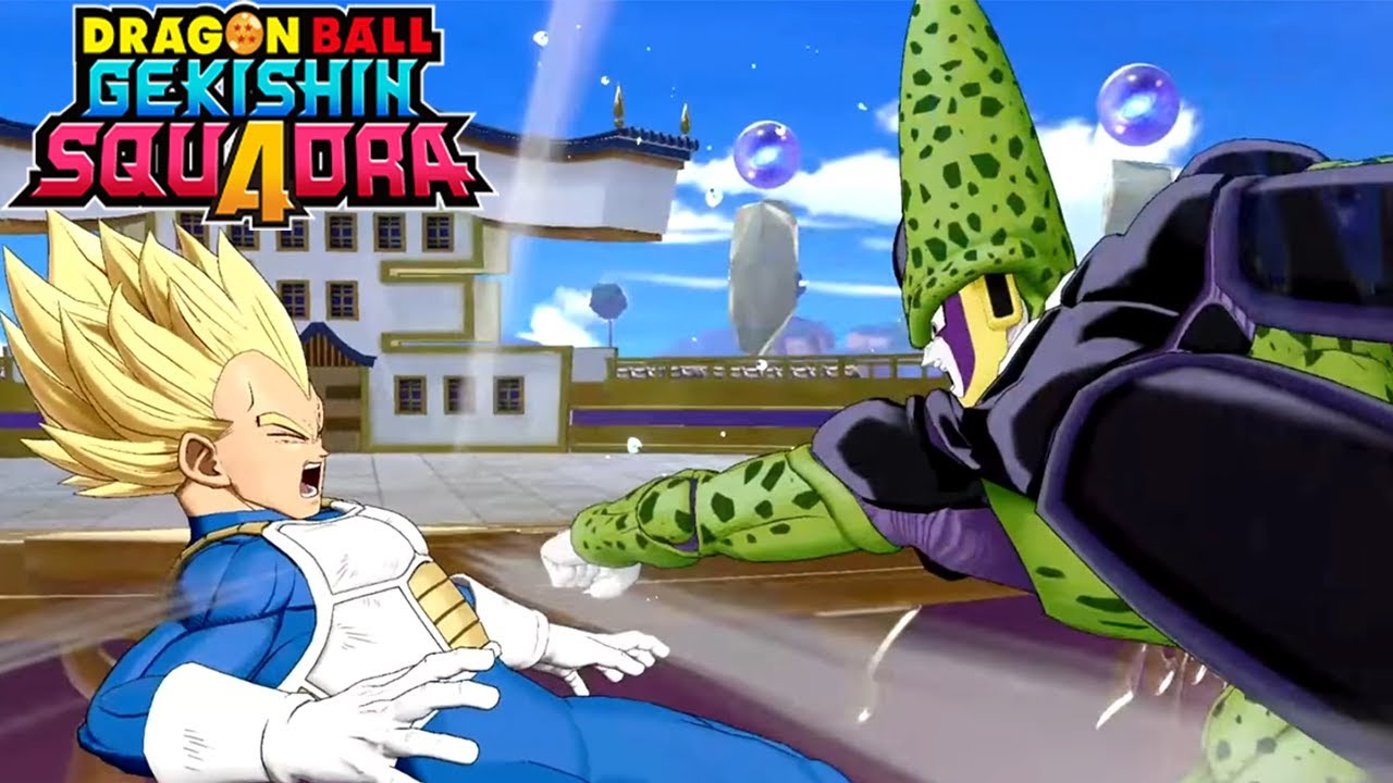 HOW TO PLAY CELL IN DRAGON BALL GEKISHIN SQUADRA!