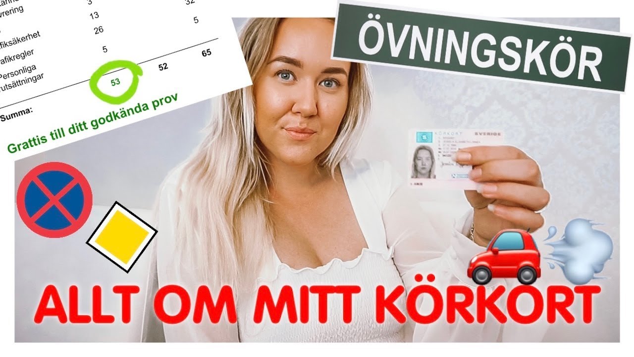 ALLT OM MITT KÖRKORT!! | Teori, uppkörning + massa tips