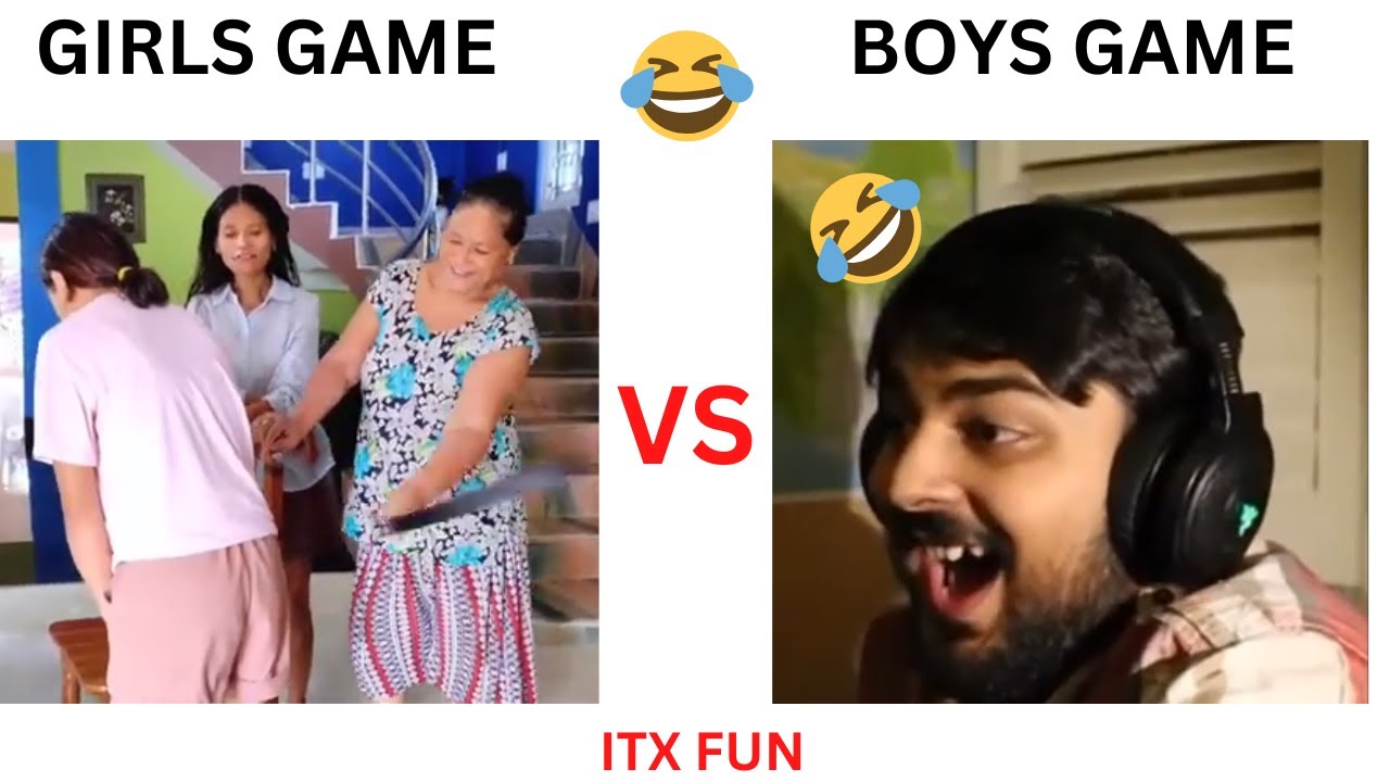 FUNNY VIDEO || GIRLS VS BOYS | GAME #funnymemes #viralmemes #dankmemes #wahkyascenehai #mems #lol