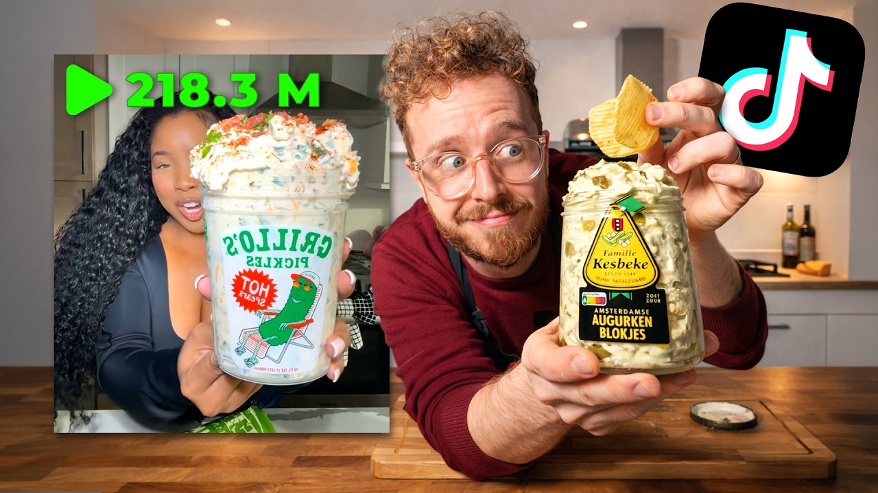 Ik probeer de MEEST VIRALE TikTok recepten! 🤤 (feb 2026)