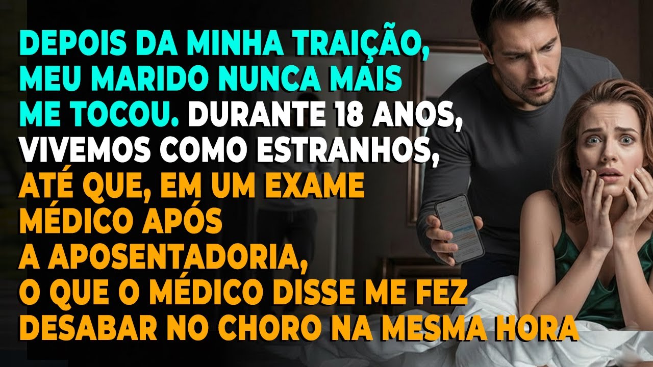 Eu tive um caso 💔. Ele me pegou 👀, mas em vez de ficar com raiva, ele não me toca há 18 anos... ❄️⏳