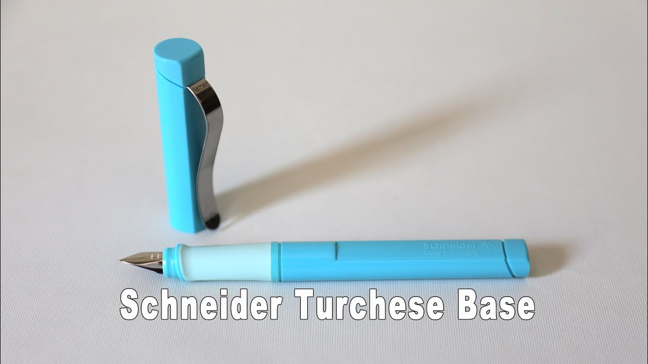 Schneider Base turchese stilografica