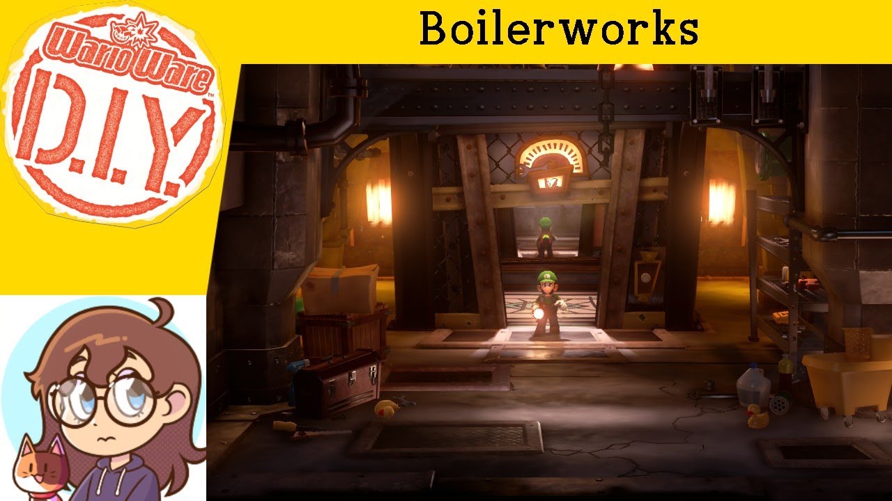 Boilerworks - Luigi's Mansion 3 (Warioware DIY)