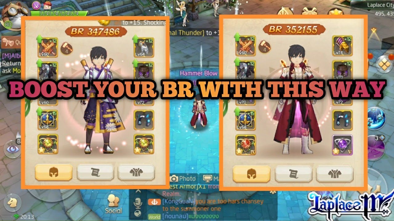 Boost Your BR! [Laplace M / Tales of Wind]