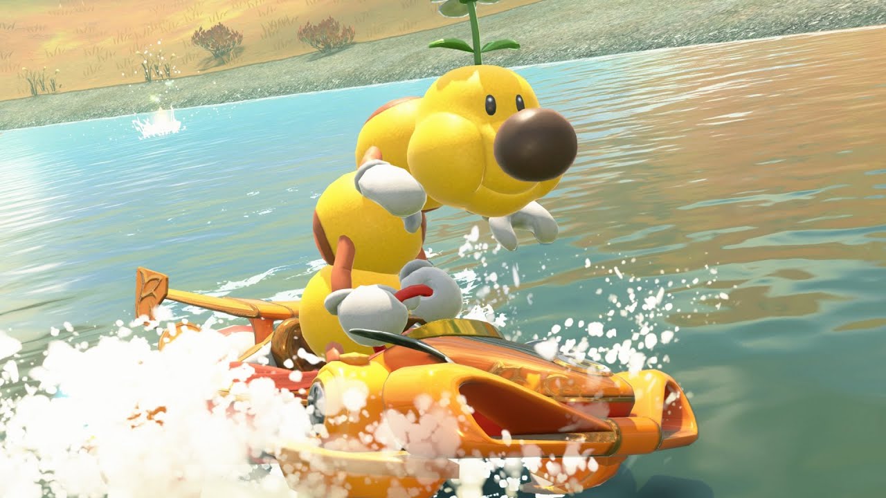 Mario Kart World - 150cc Leaf Cup (Wiggler Gameplay)
