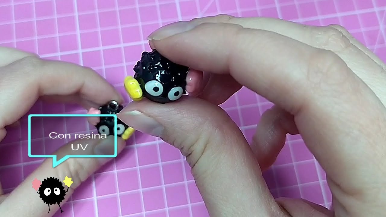 Aretes susuwatari en porcelana fría/ Studio Ghibli. #studioghibli  #porcelanafria  #anime