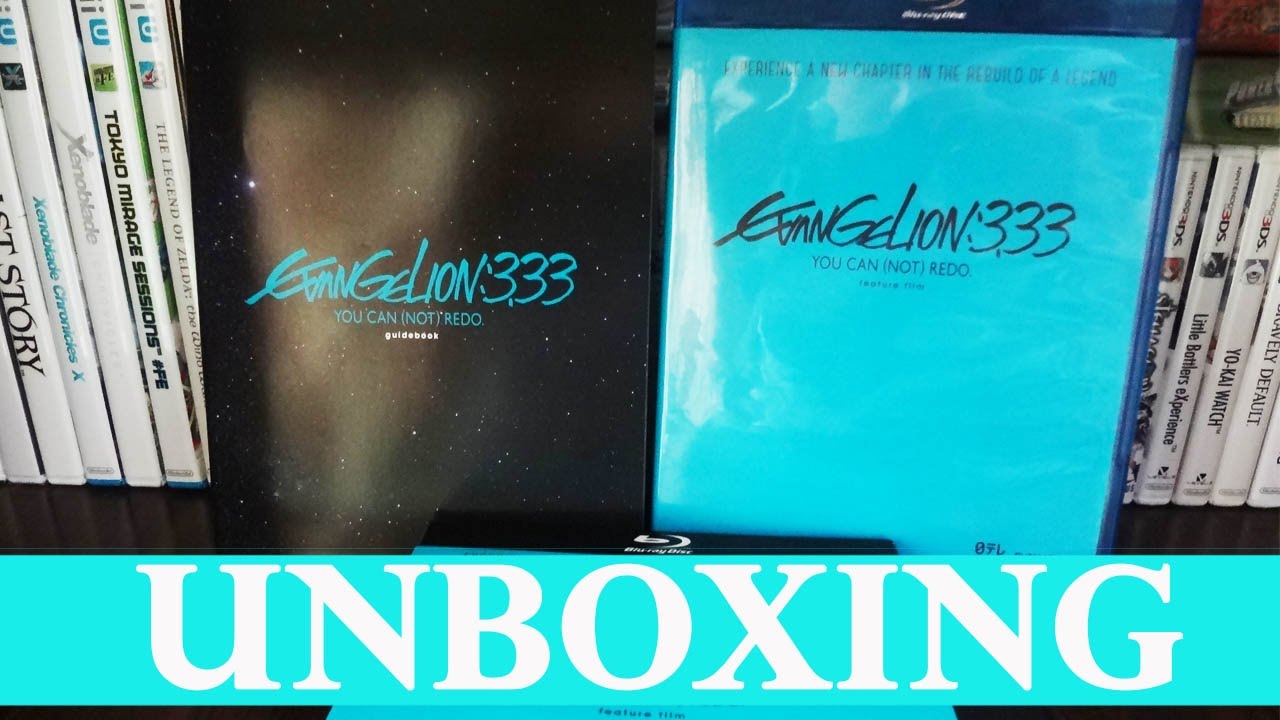[Unboxing] Evangelion 3.33 You Can (Not) Redo - Blu-ray Edition