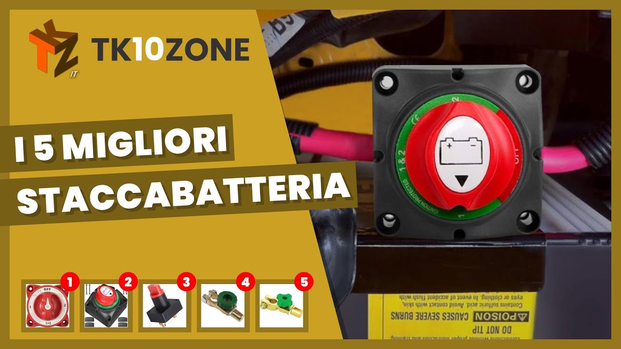 I 5 migliori staccabatteria