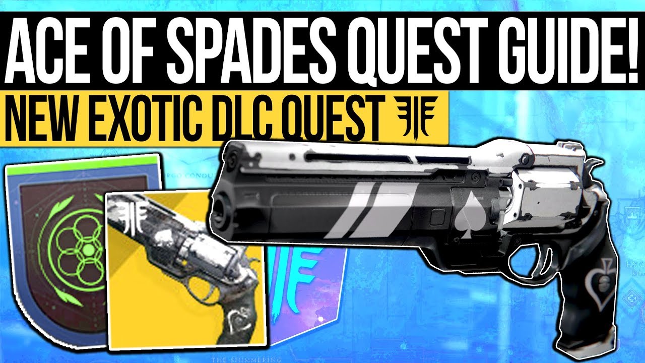 Destiny 2 | HOW TO GET ACE OF SPADES! Exotic Quest Guide, Gambit Kills Bug & PvP Kills (Forsaken)