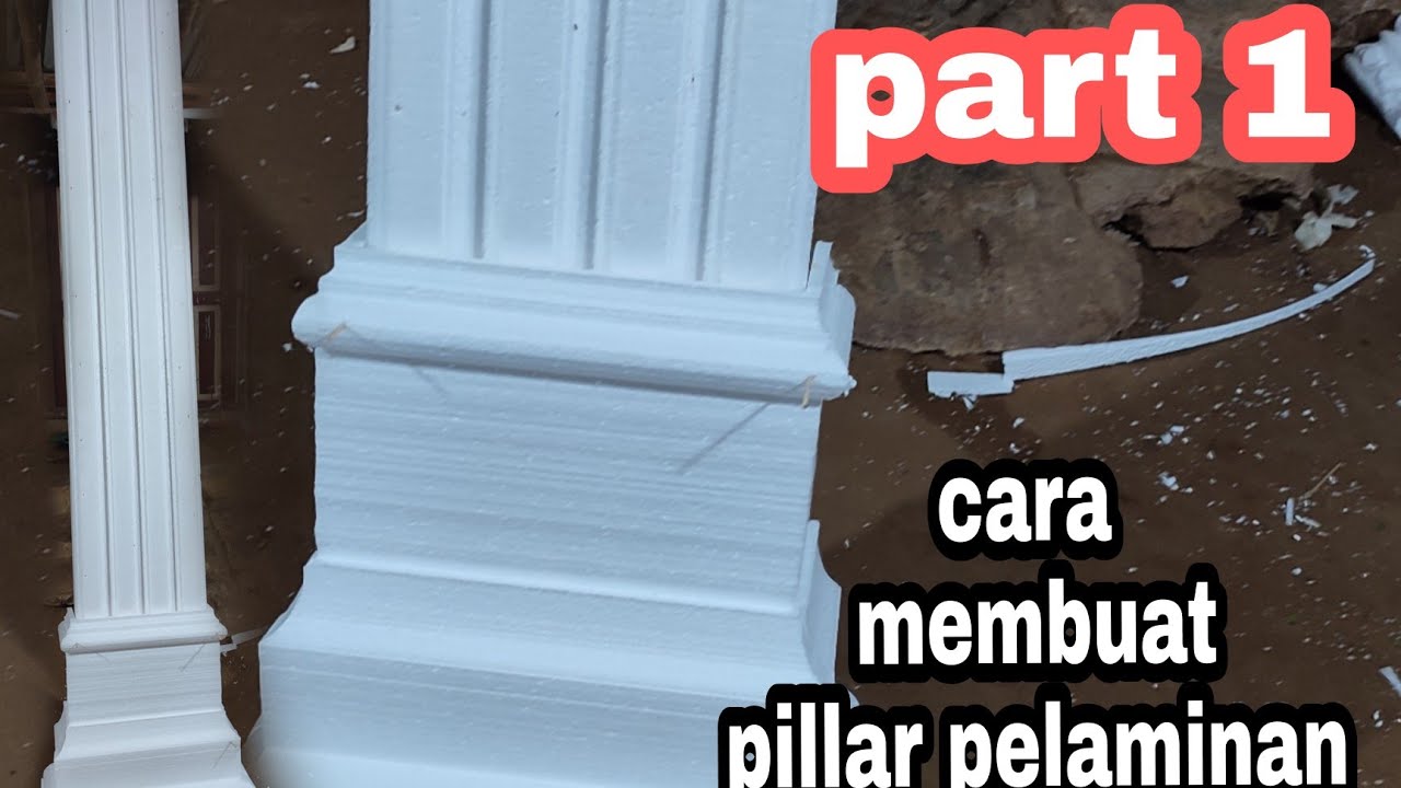 pembuatan pilar dekorasi #dekorasi#pelaminanmodern #styrofoam #alatpotong #decoration #pelaminan