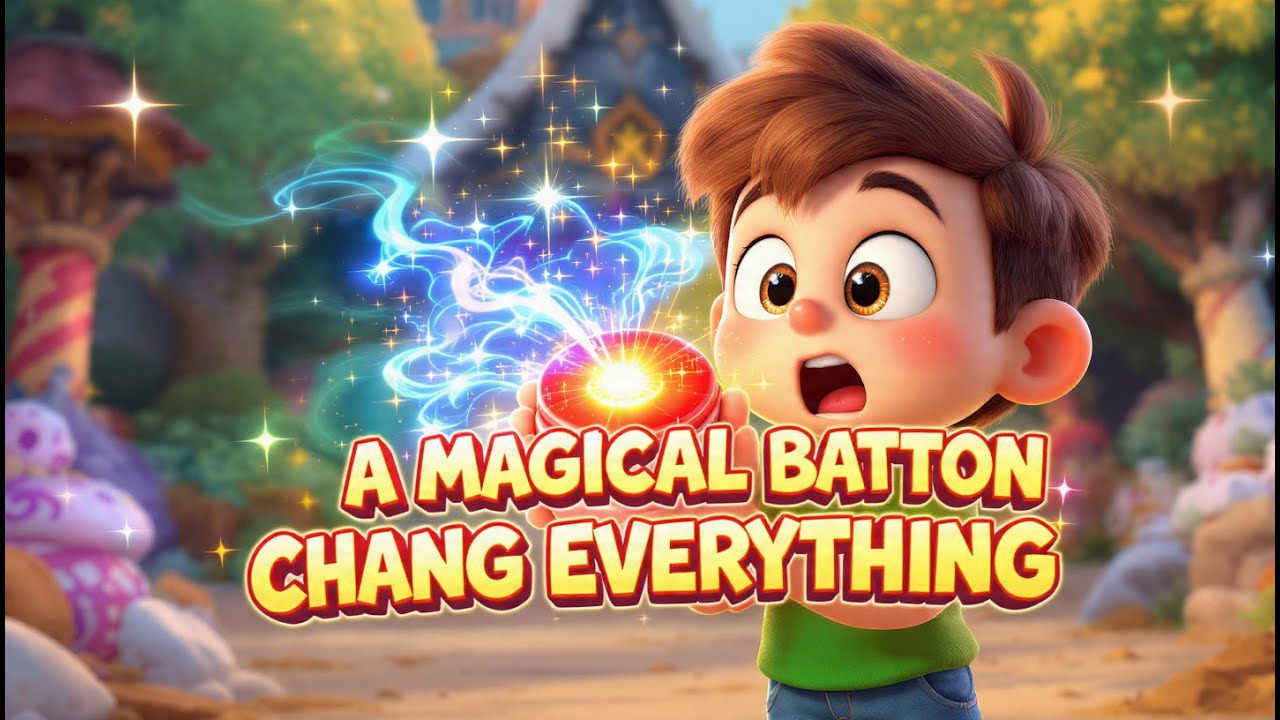 “The Magical Button That Transformed His Life – Pixar-Style Animated Story”   #animatedstory