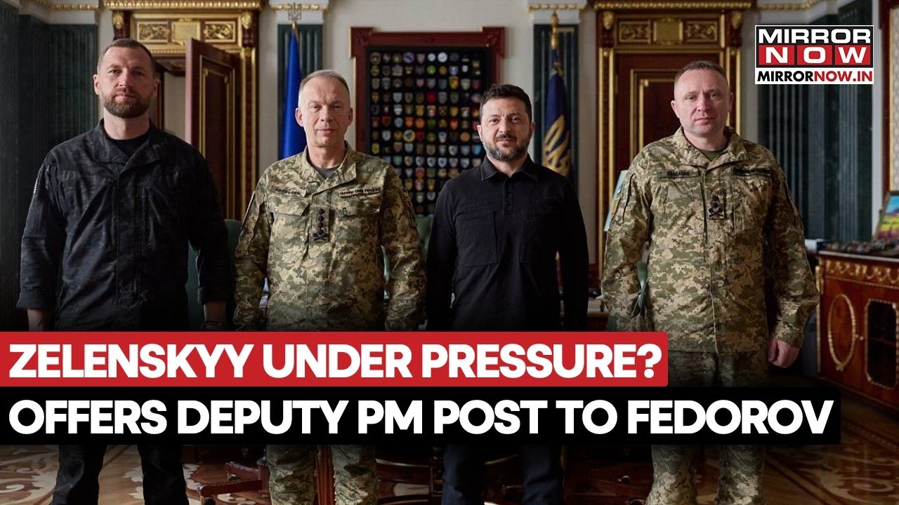Зеленский уволил главкома ВСУ и предложил Федорову высокую должность на фоне протестов и перестан...